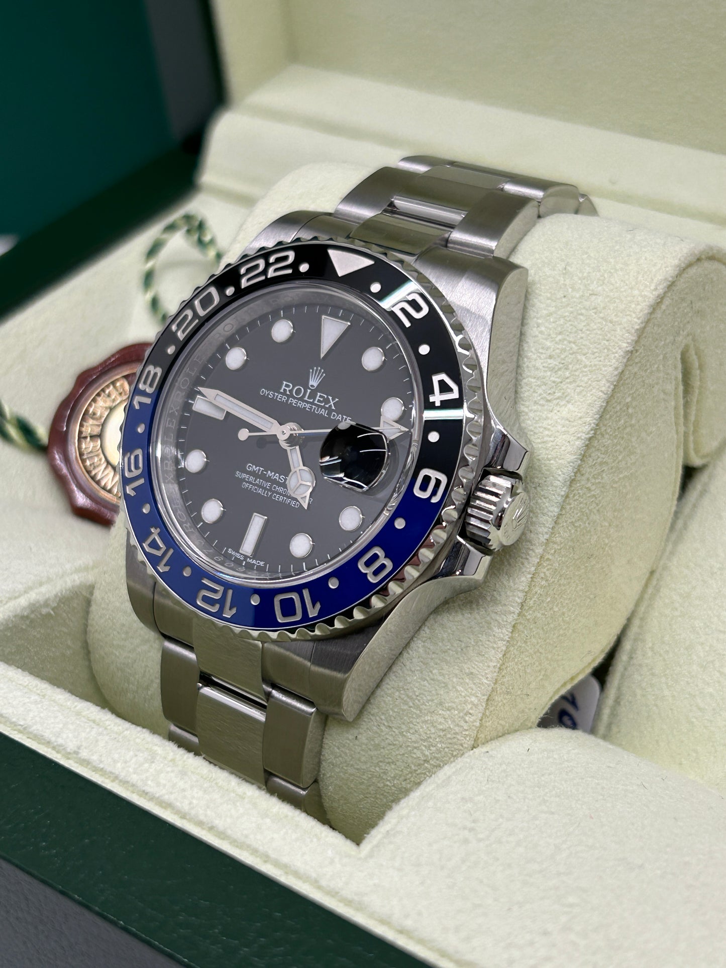 Rolex GMT-Master II "Batman" - Ref.116710BLNR - Year 2018