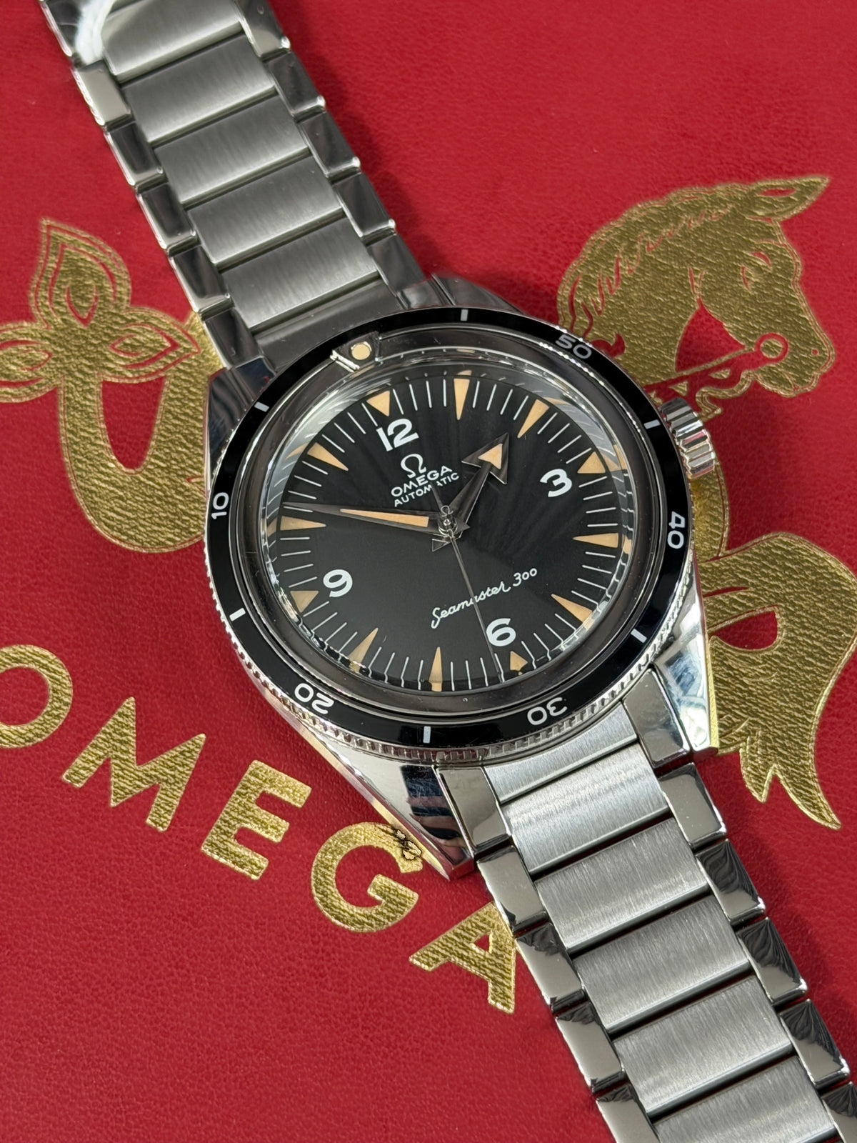 Omega Seamaster 300 Trilogy 1957 Limited Edition - Year 2018 - Ref 234.10.39.20.01.001