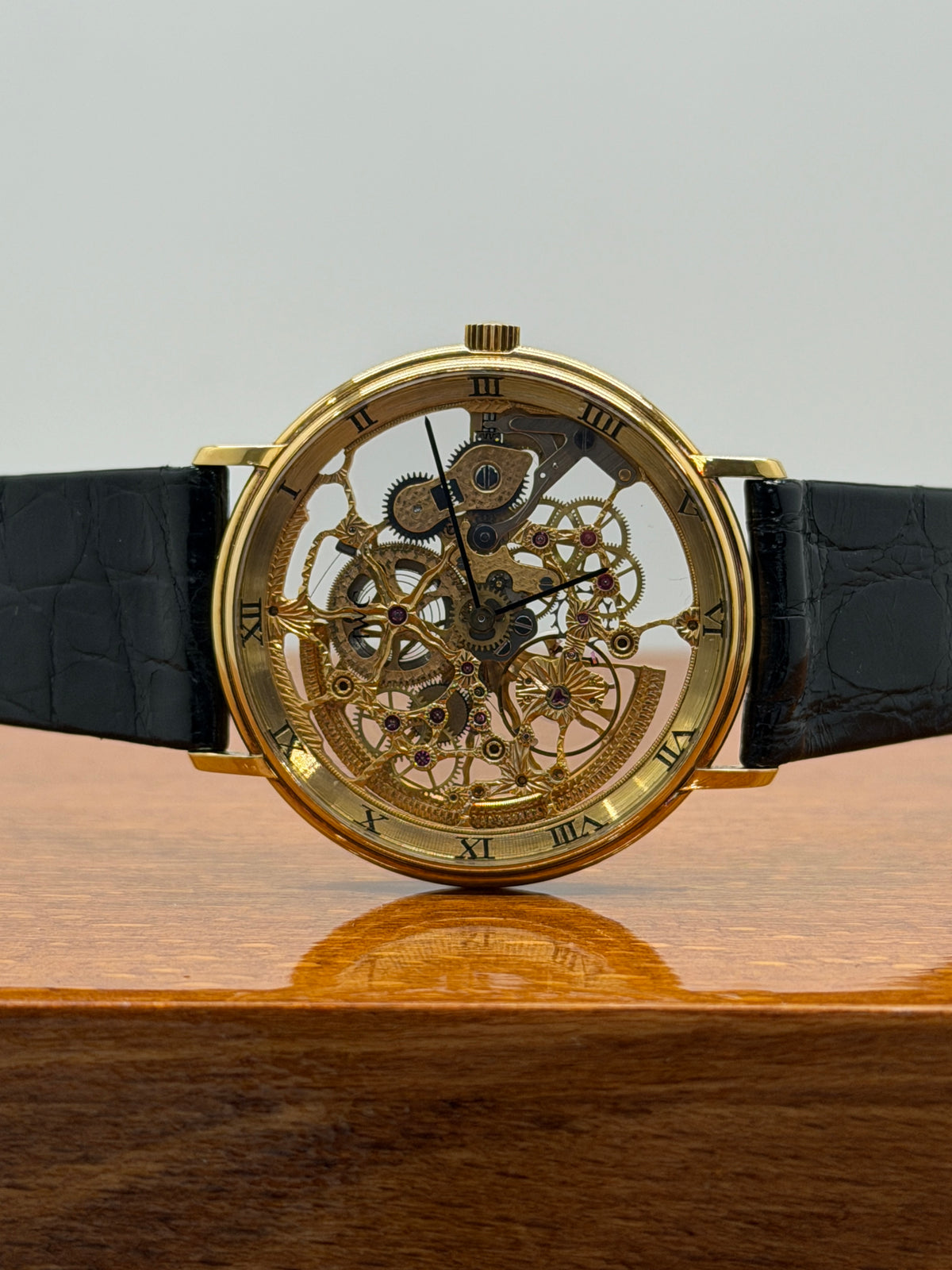 IWC Portofino Squelette 34mm - Ref 2701 - Yellow Gold - Box & Paper - Year 2001