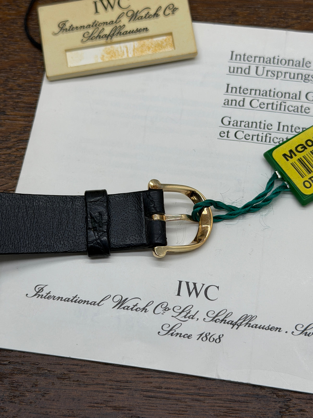 IWC Portofino Squelette 34mm - Ref 2701 - Yellow Gold - Box & Paper - Year 2001