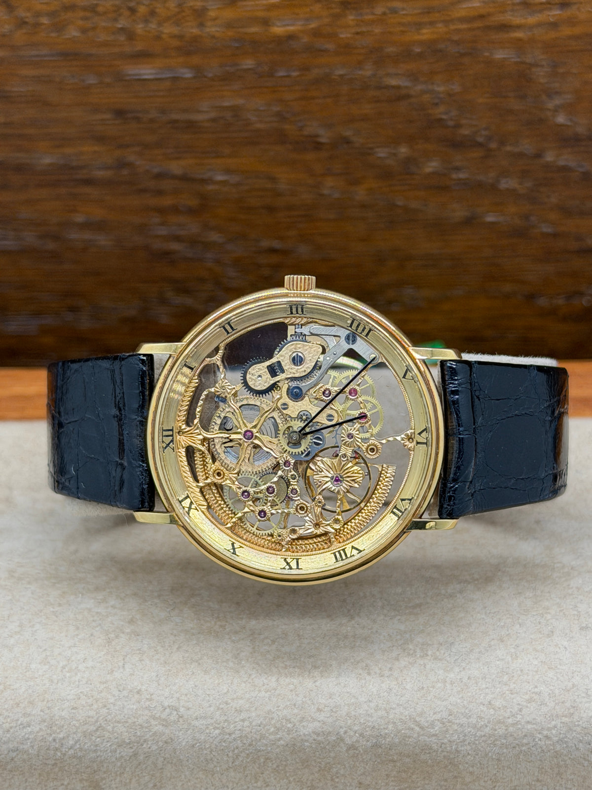IWC Portofino Squelette 34mm - Ref 2701 - Yellow Gold - Box & Paper - Year 2001