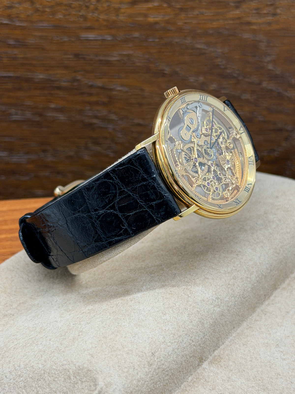 IWC Portofino Squelette 34mm - Ref 2701 - Yellow Gold - Box & Paper - Year 2001