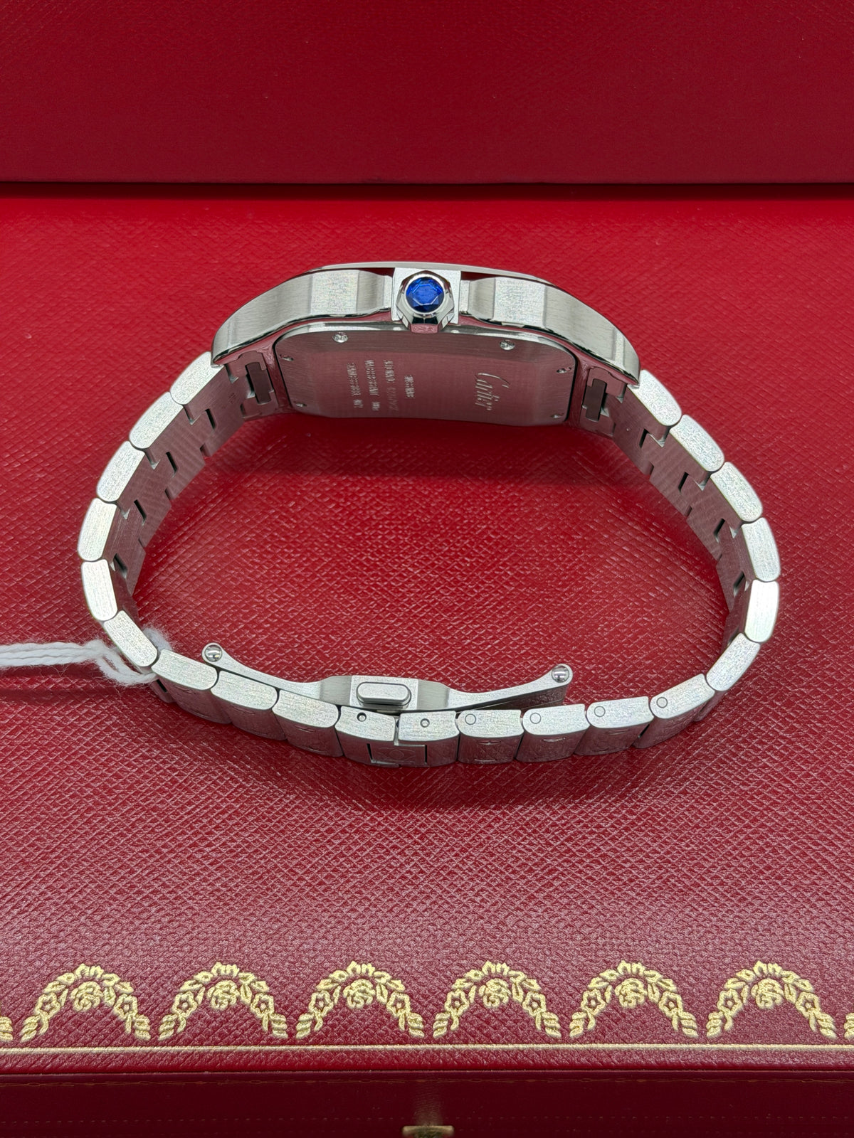 Cartier Santos Large - Blue Dial - Year 2022 - Ref WSSA0030