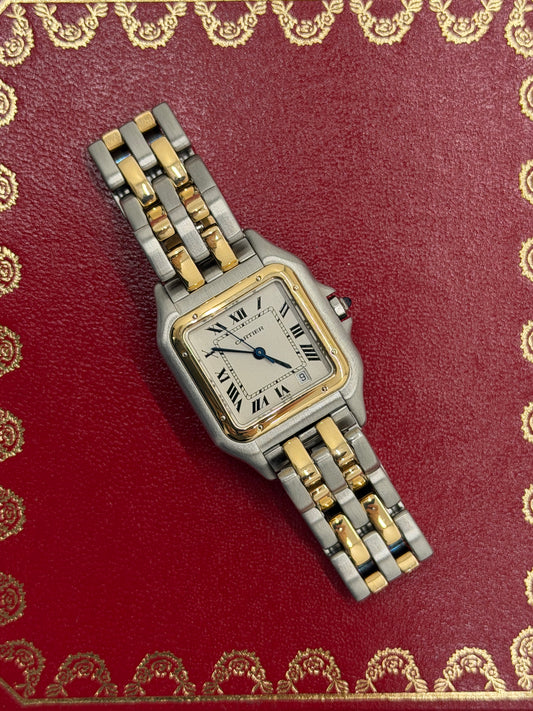 Cartier Panthère Yellow Gold & Steel - Ref 183949 - Year 1989