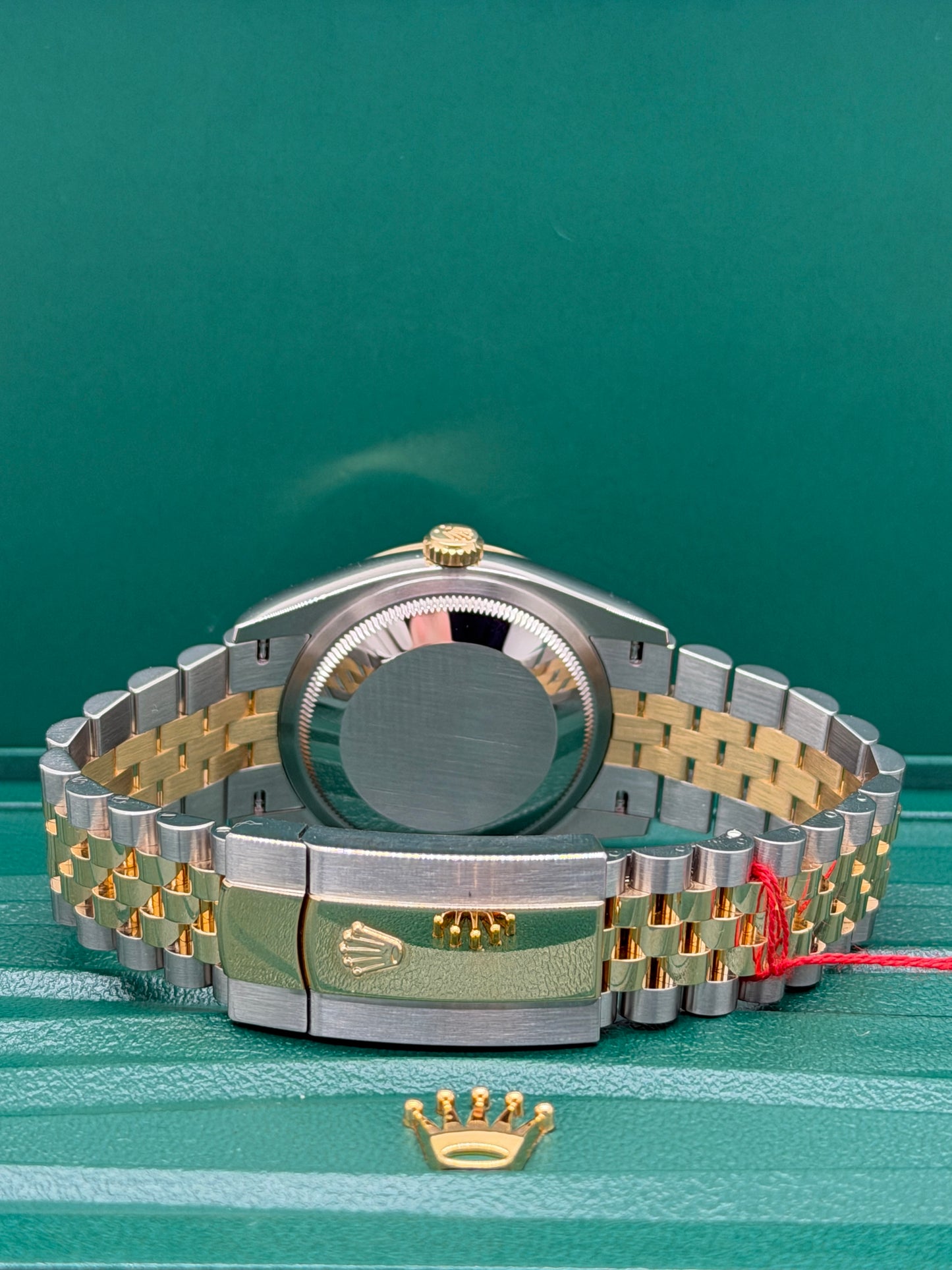 Rolex Datejust 36 Black Diamonds Dial - 18Kt Yellow Gold & Steel Ref 126233 - New 2026