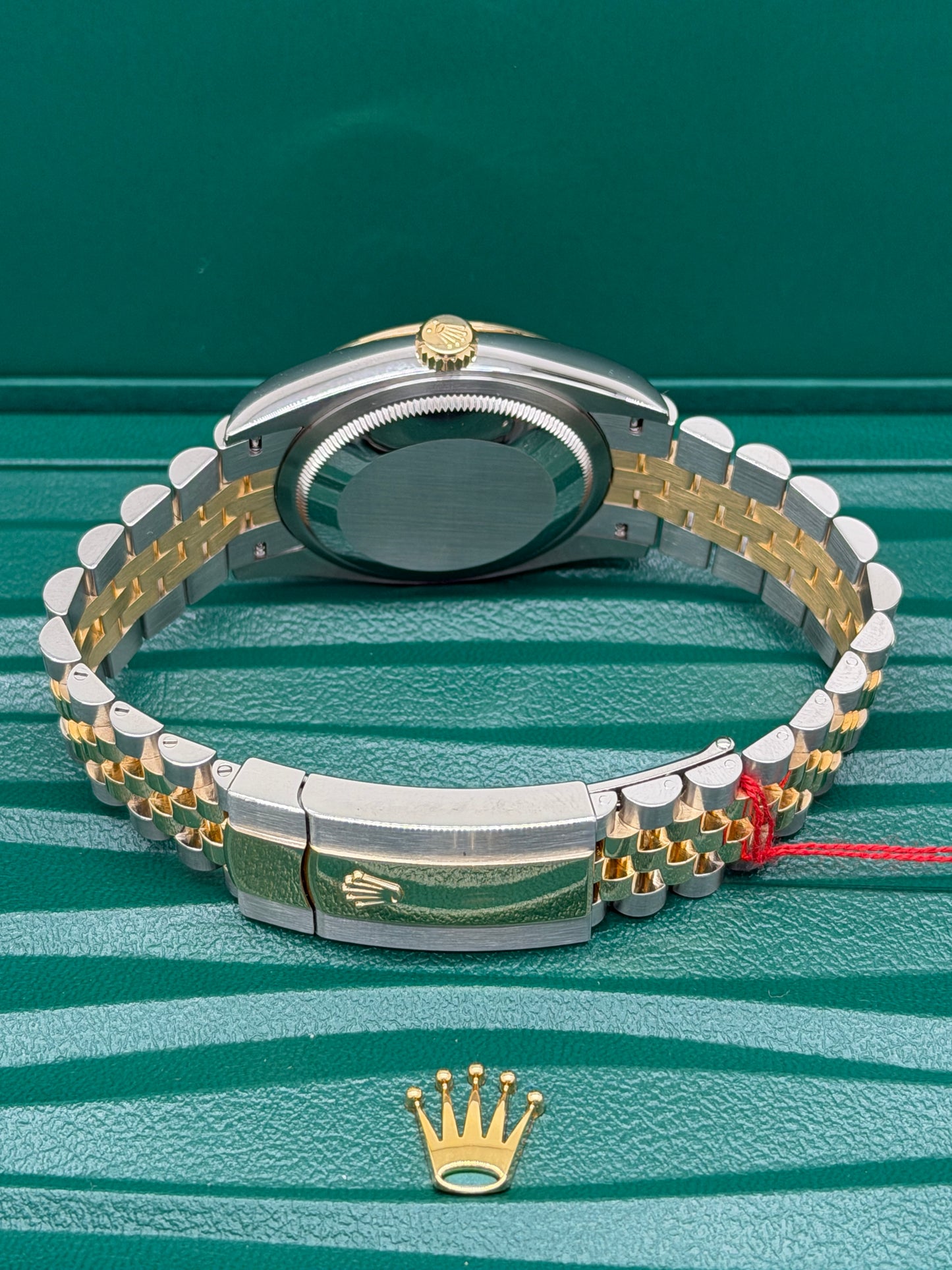 Rolex Datejust 36 Black Diamonds Dial - 18Kt Yellow Gold & Steel Ref 126233 - New 2026