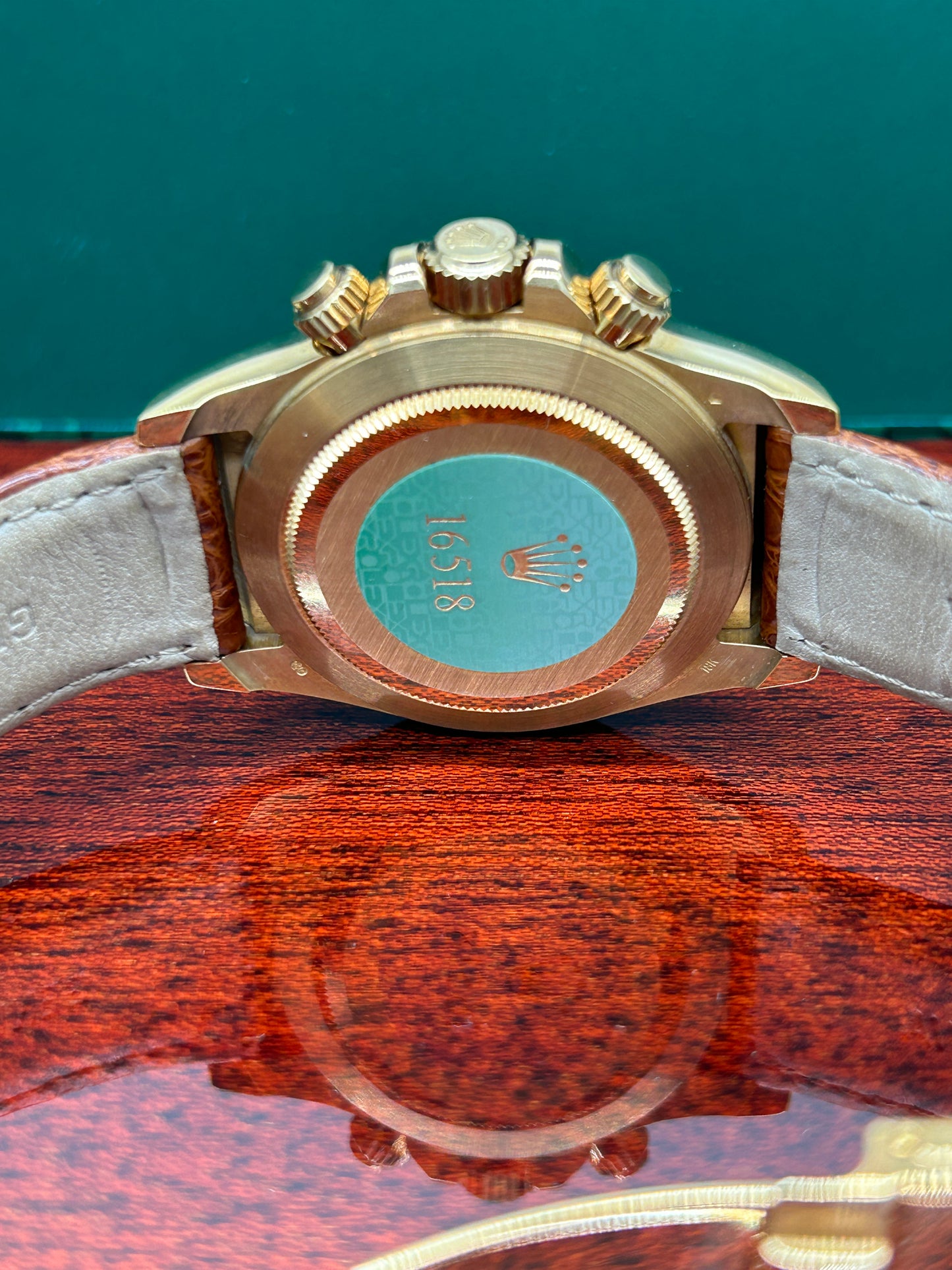 Rolex Daytona - White Dial - 18kt Gold - Ref 16518 - Unworn 1998