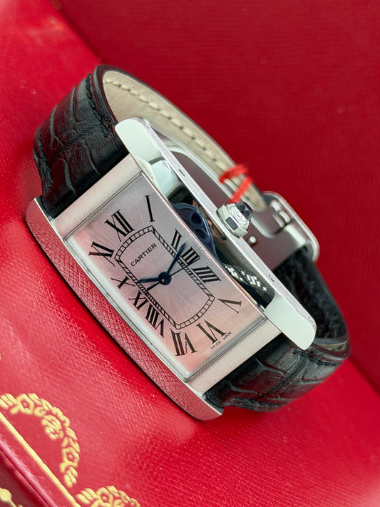 Cartier Tank Américaine Silver Dial - Automatic Ref 3971 - Year 2017