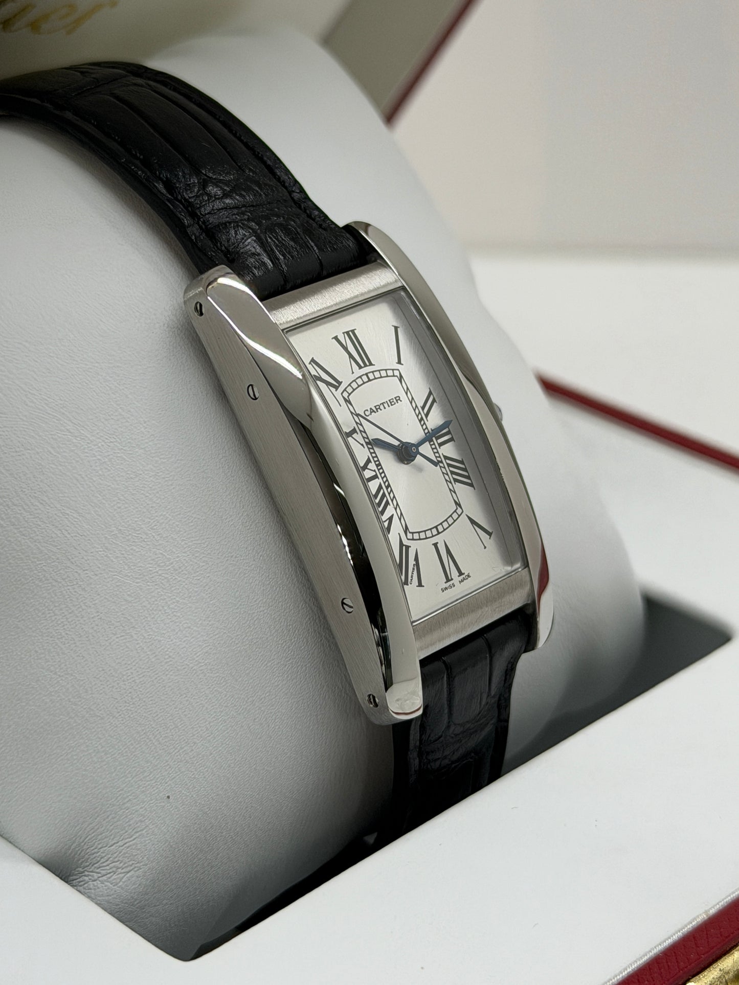 Cartier Tank Américaine Silver Dial - Automatic Ref 3971 - Year 2017