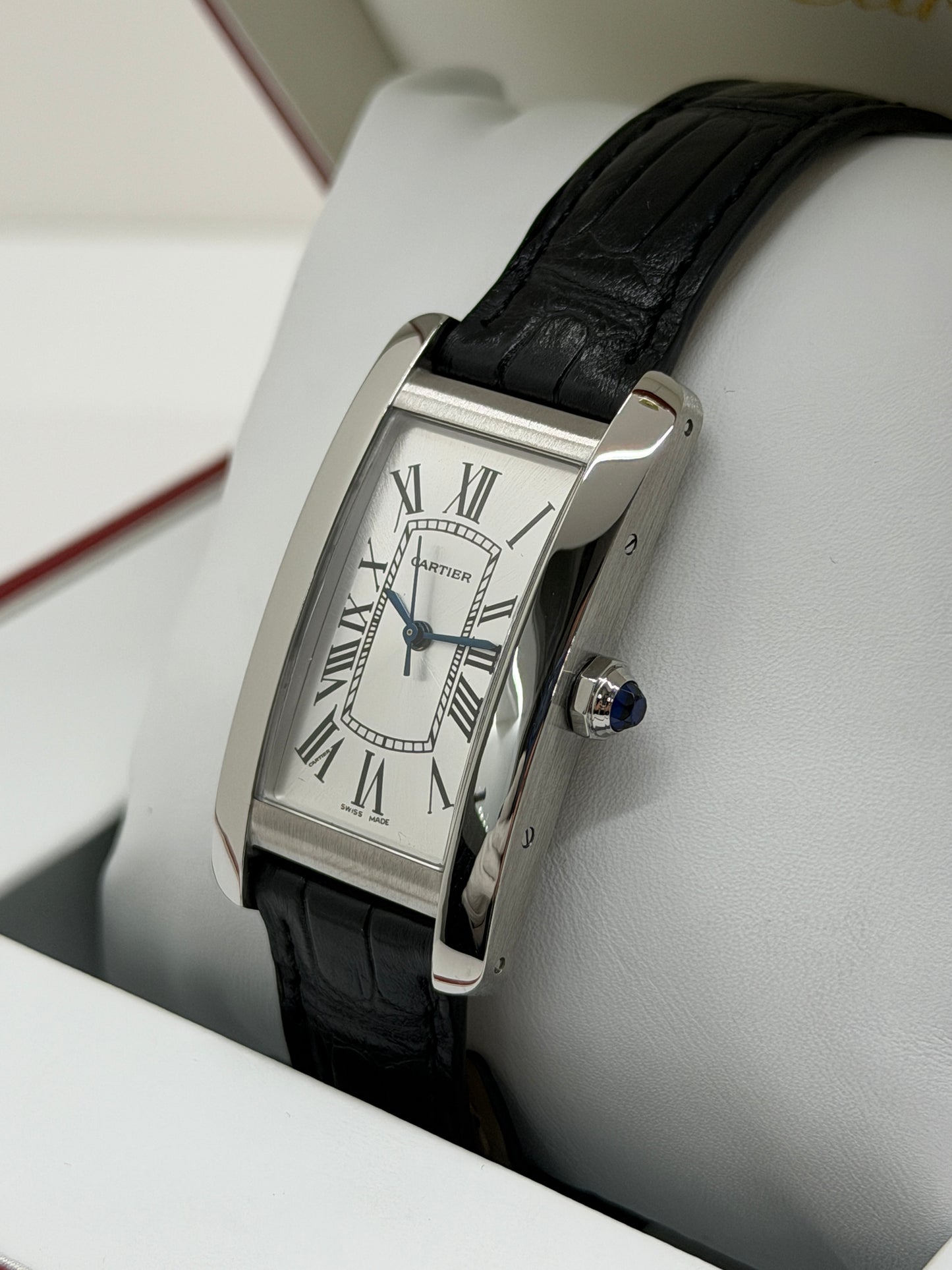 Cartier Tank Américaine Silver Dial - Automatic Ref 3971 - Year 2017