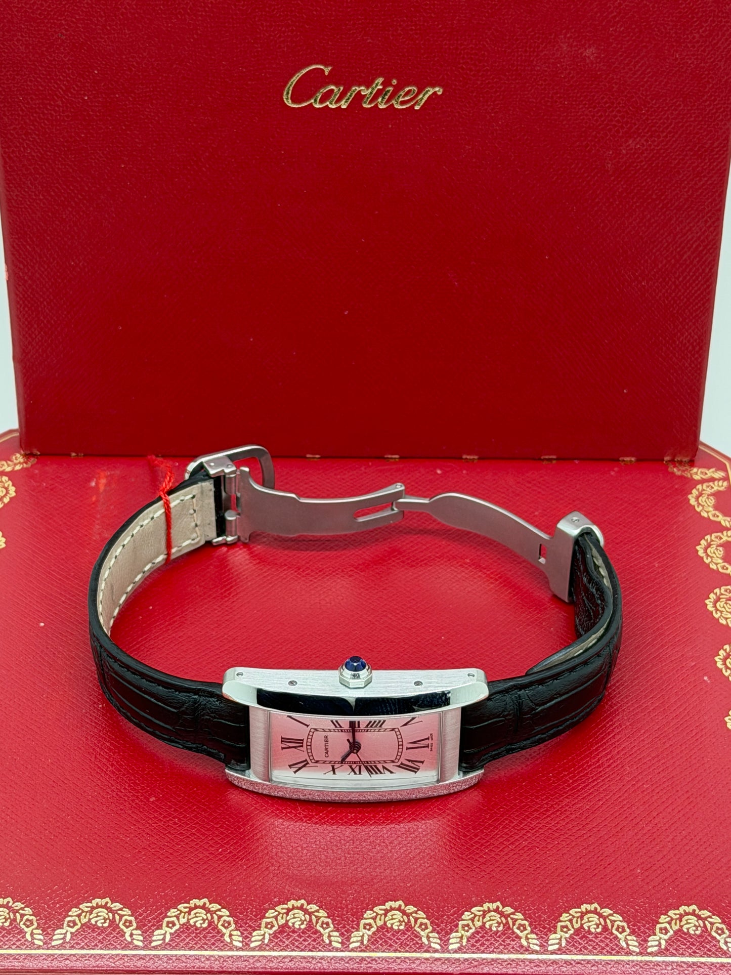 Cartier Tank Américaine Silver Dial - Automatic Ref 3971 - Year 2017