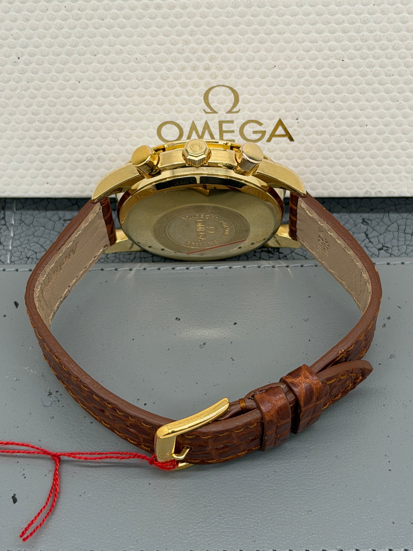 Omega Speedmaster Moonphase 39mm Moonphase - 18Kt Yellow Gold Ref 175-034-06 - Year 1992