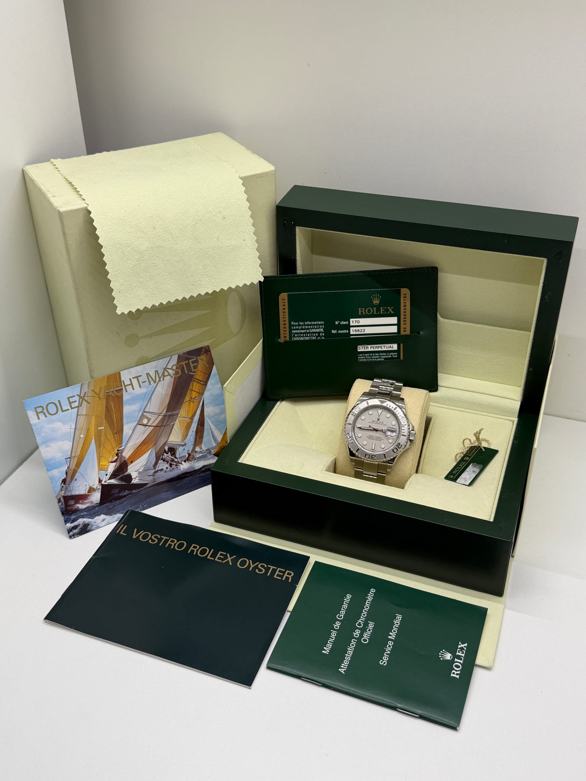 Rolex Yacht-Master 40 - Rolesium - Ref 16622 - RRR - Year 2009