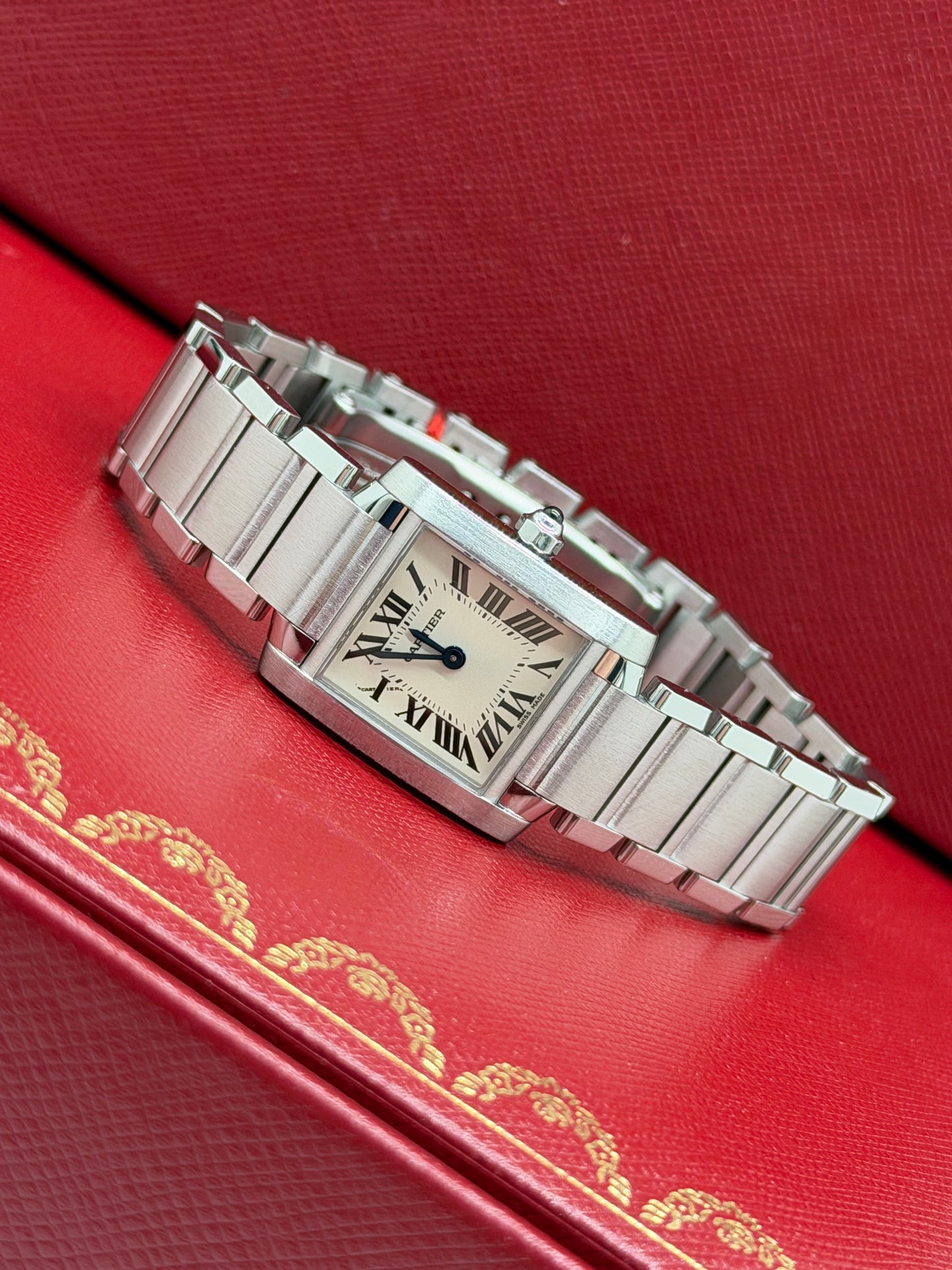 Cartier Tank Française White Dial Ref W51008Q3 - Year 2022