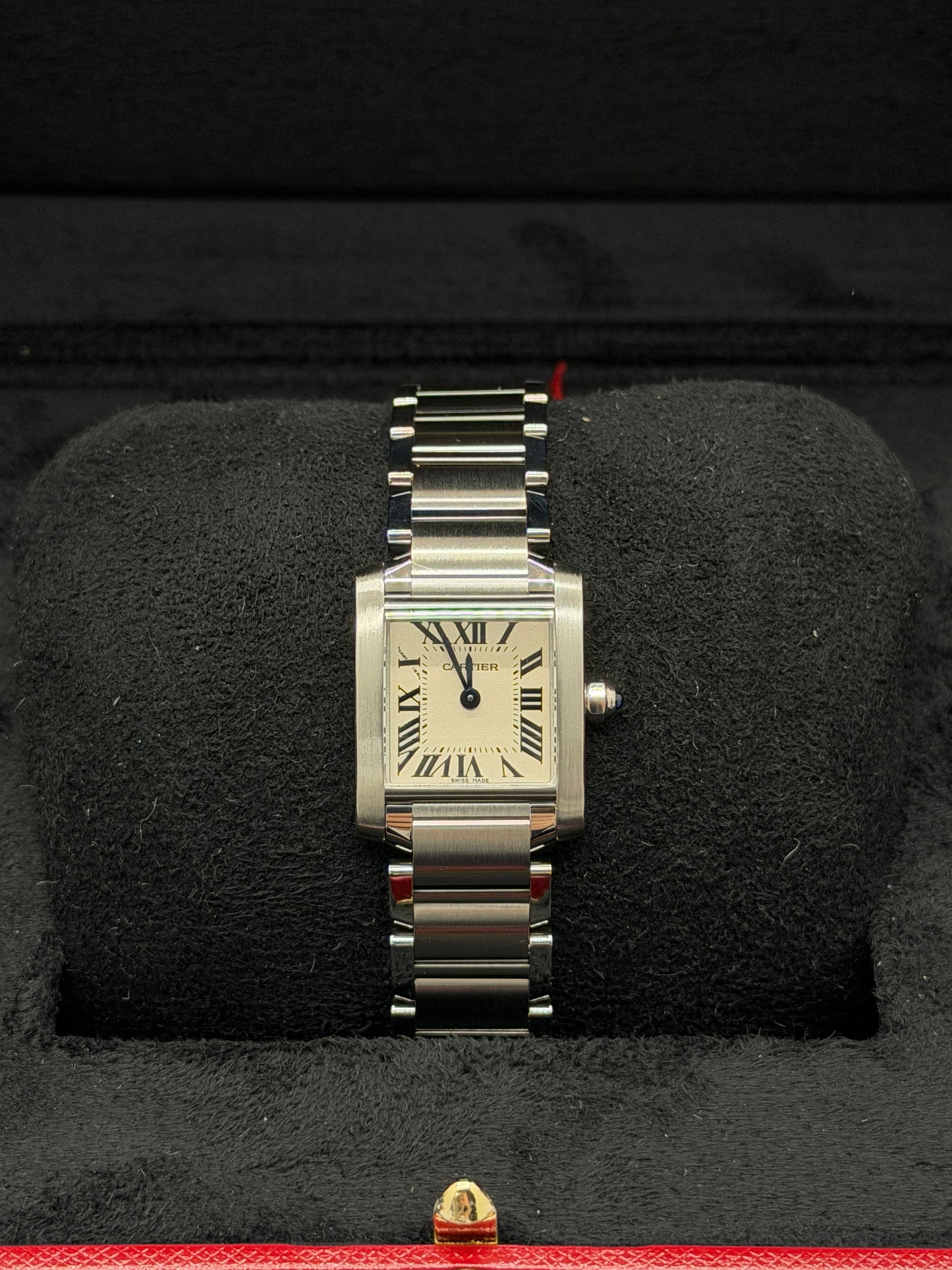 Cartier Tank Française White Dial Ref W51008Q3 - Year 2022