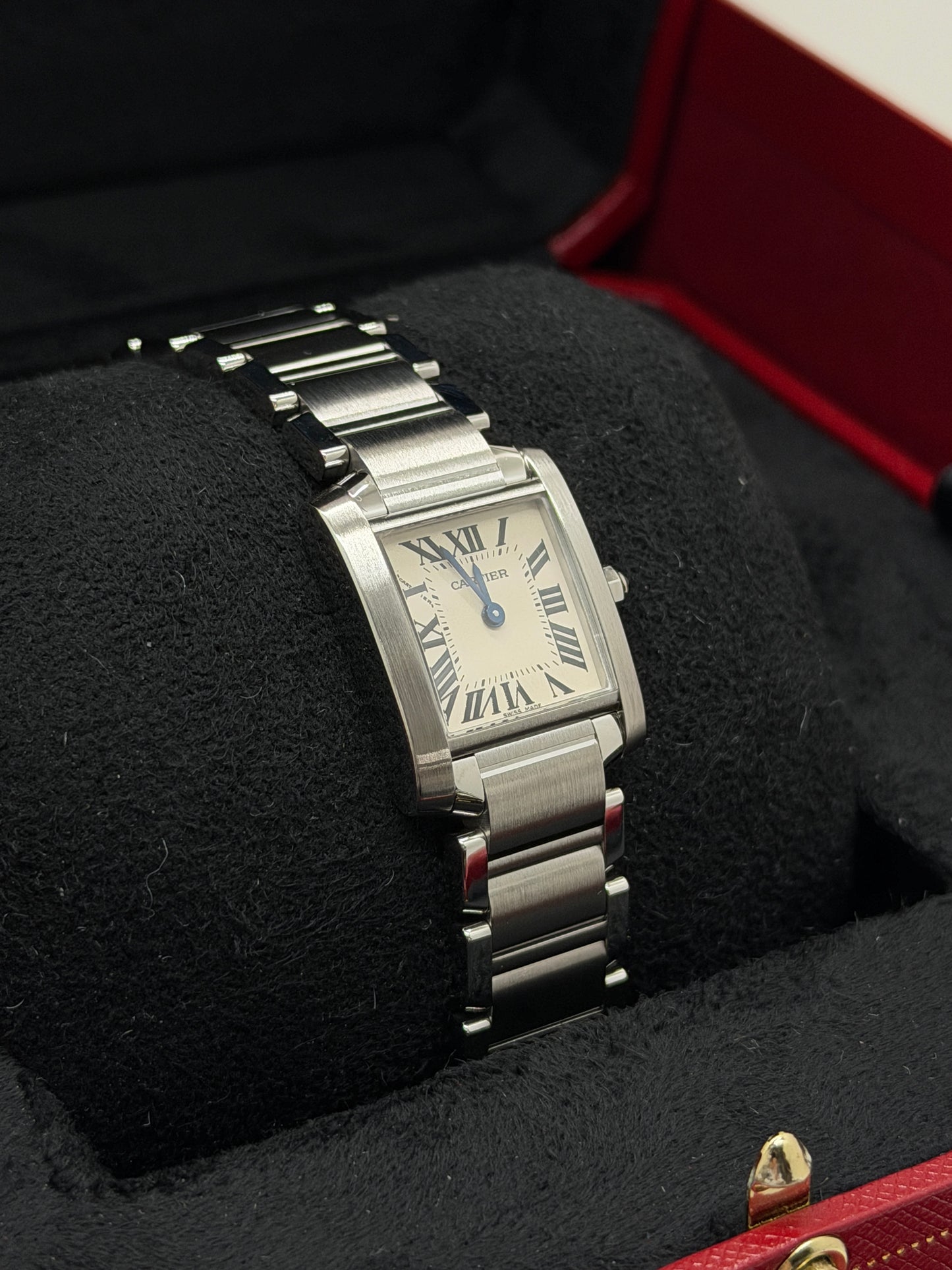 Cartier Tank Française White Dial Ref W51008Q3 - Year 2022