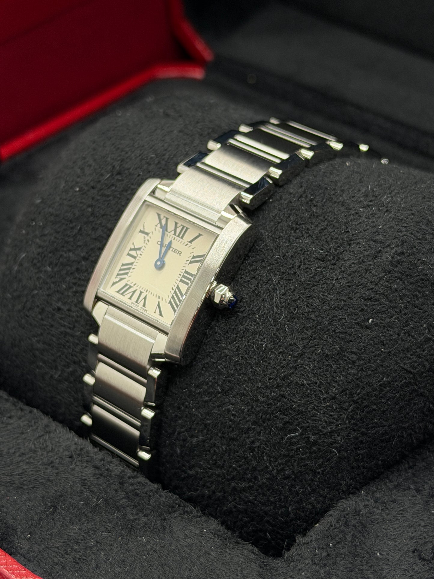 Cartier Tank Française White Dial Ref W51008Q3 - Year 2022