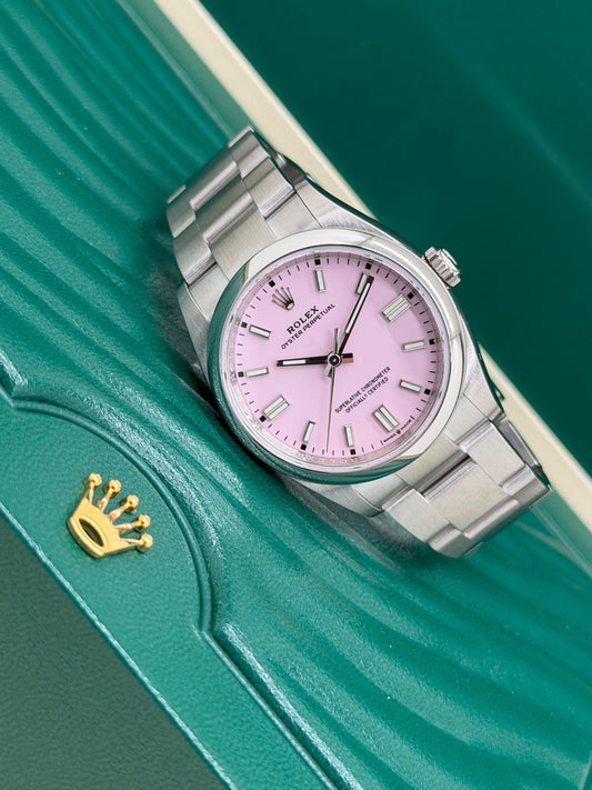 Rolex Oyster Perpetual 36 - Pink Dial Ref 126000 - Year 2024