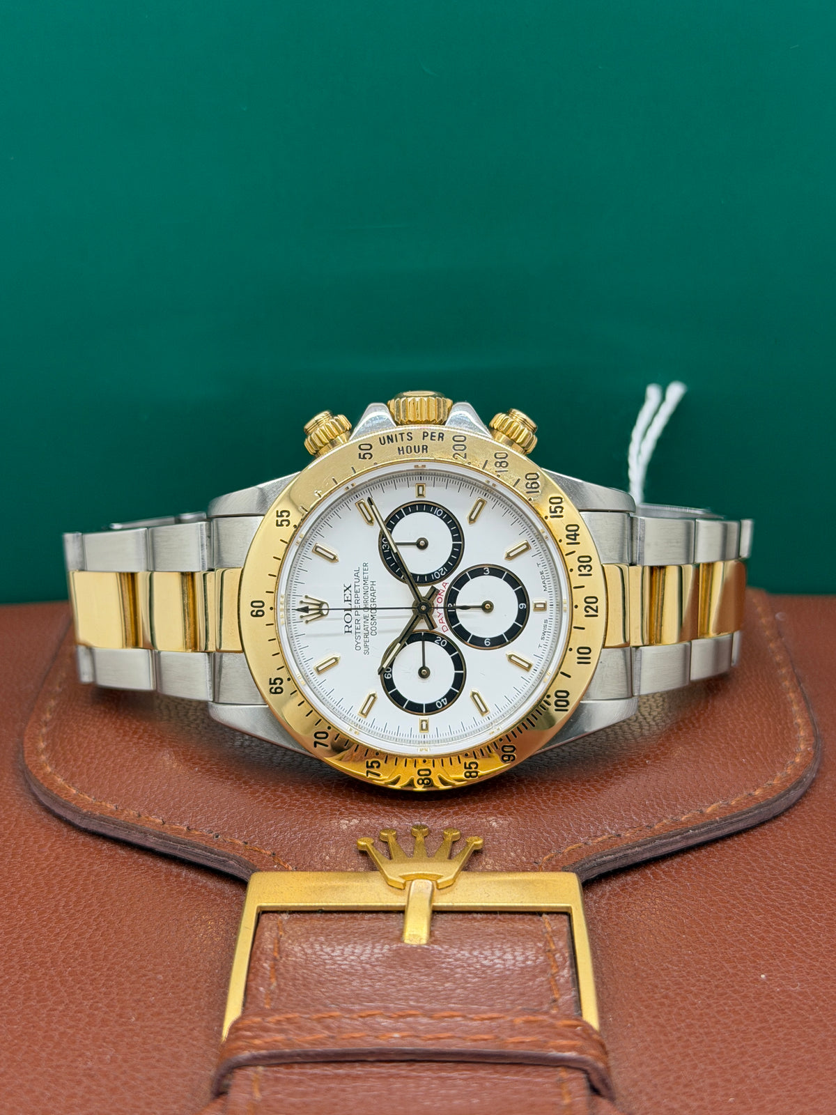 Rolex Daytona Ref 16523 - White Dial - 4 Lines - 200 Scale Bezel - Inverted Six - Year 1989 Ser L5 - Original Box & Papers + Expertise