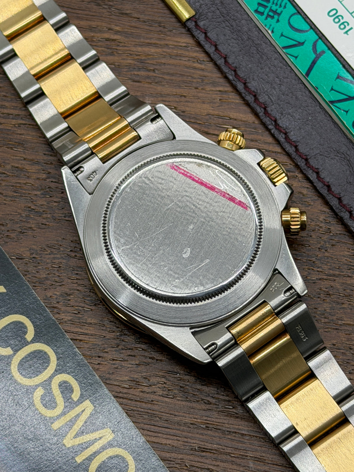 Rolex Daytona Ref 16523 - White Dial - 4 Lines - 200 Scale Bezel - Inverted Six - Year 1989 Ser L5 - Original Box & Papers + Expertise