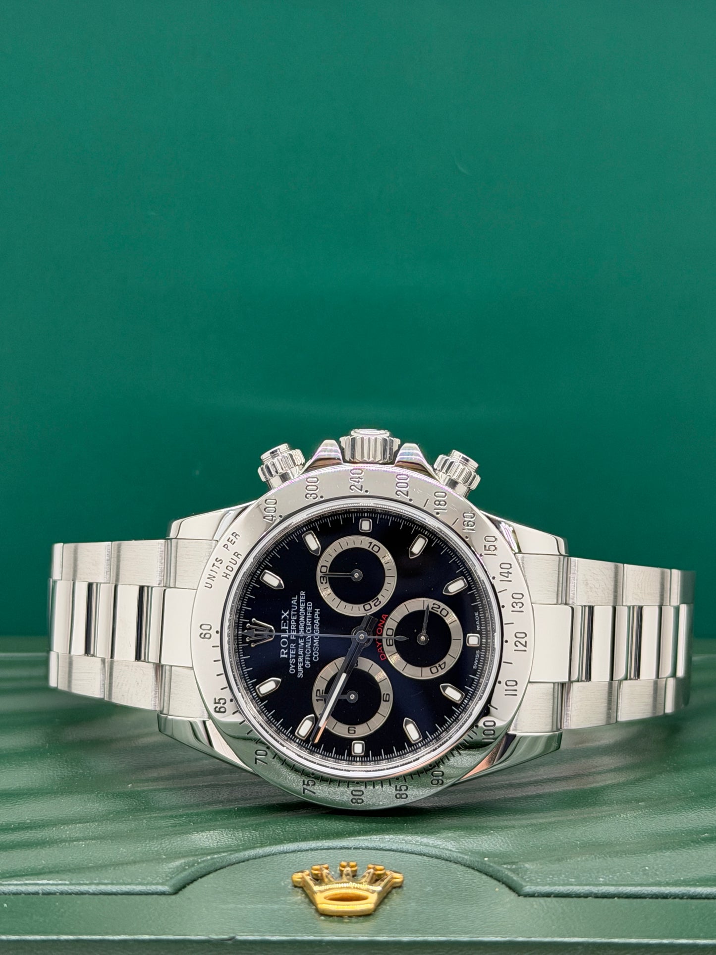 Rolex Daytona Black Dial Ref 116520 - Year 2011