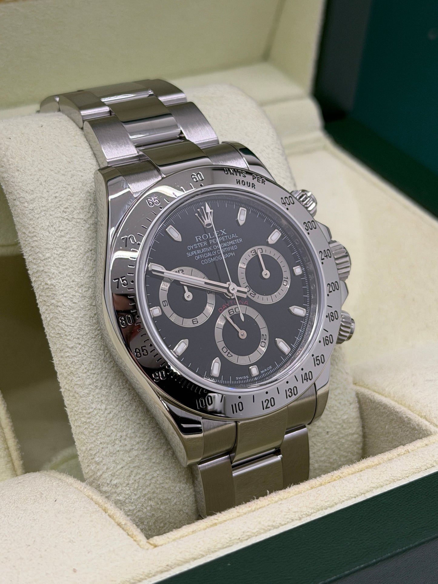 Rolex Daytona Black Dial Ref. 116520 - Year 2010