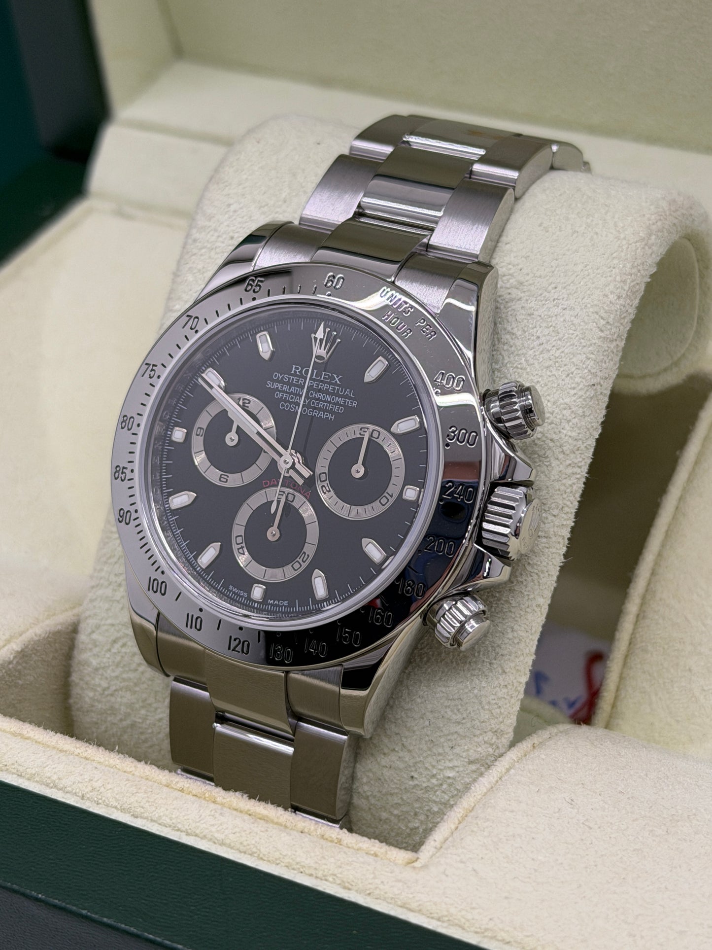 Rolex Daytona Black Dial Ref. 116520 - Year 2010