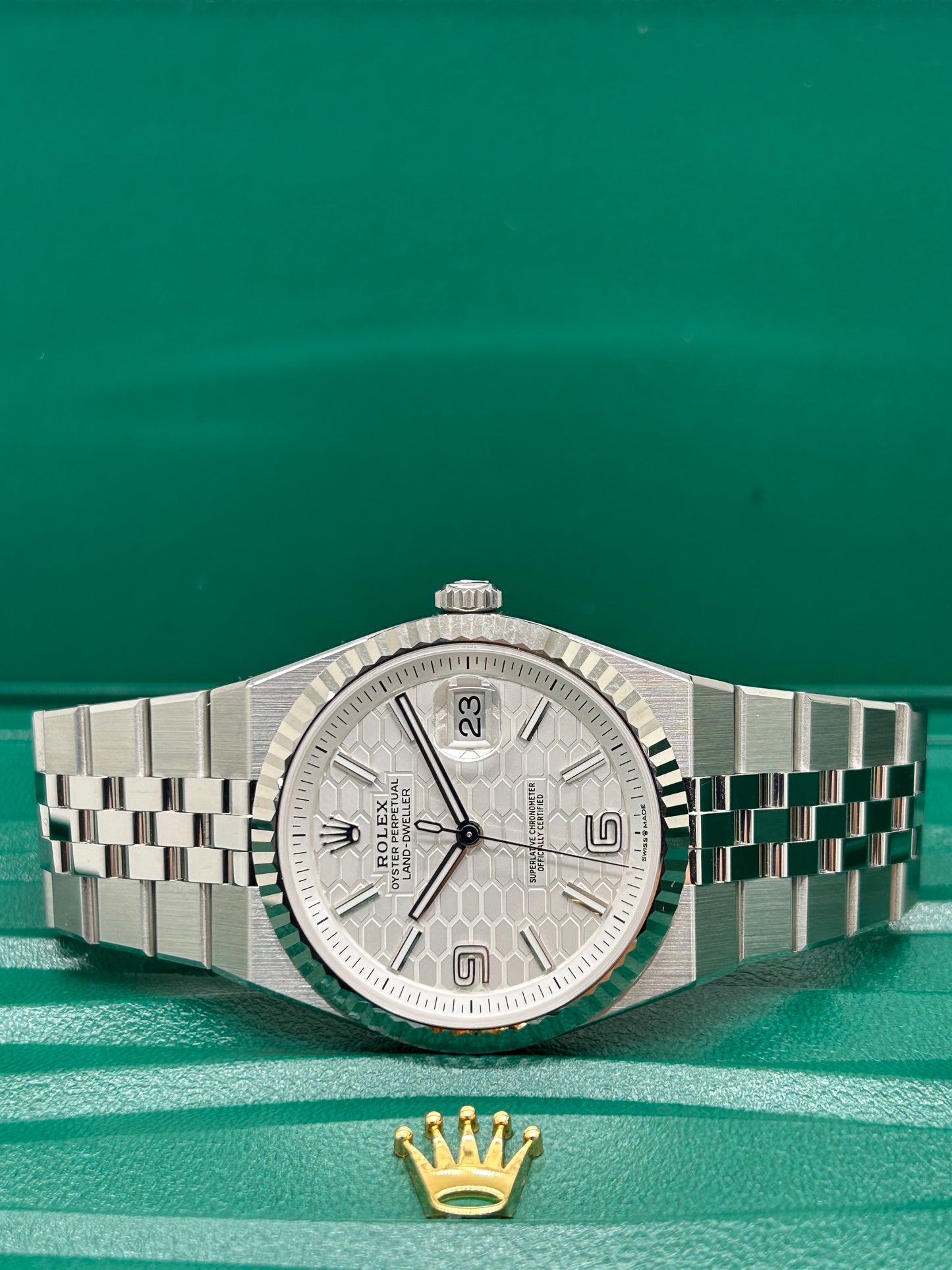 Rolex Land-Dweller 40 White Dial - Ref 127334 - New 2025