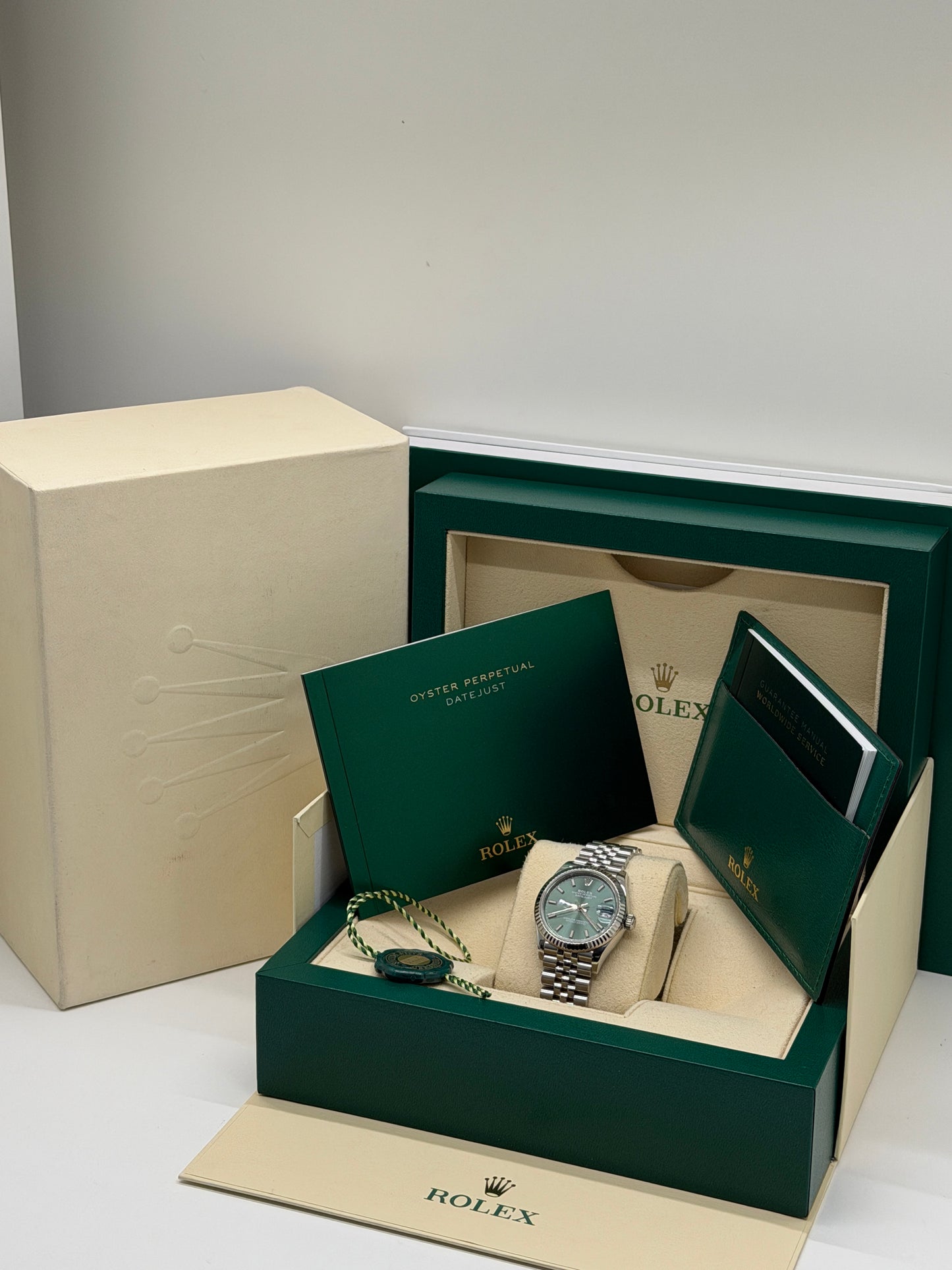 Rolex Datejust 31 Green Mint Dial Ref 278274 - Year 2022