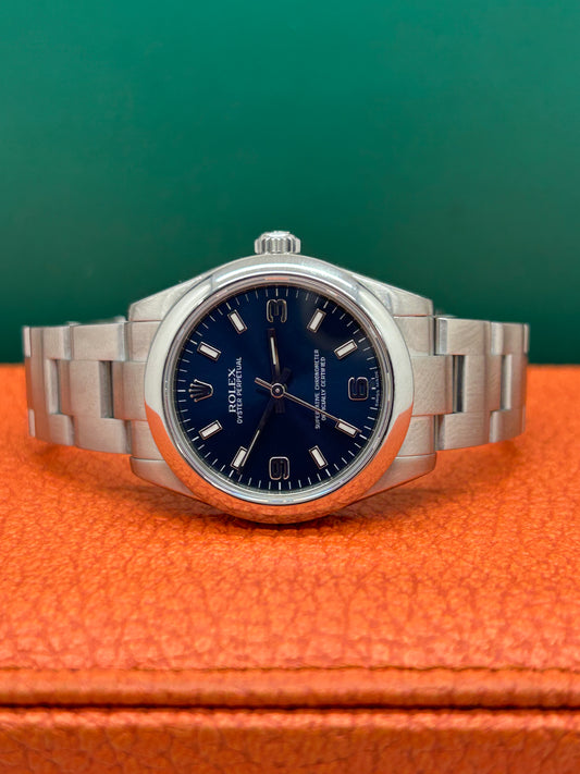 Rolex Oyster Perpetual 31 Blue Dial - Ref 177200