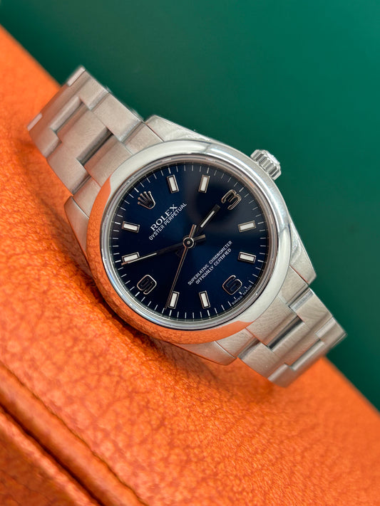Rolex Oyster Perpetual 31 Blue Dial - Ref 177200