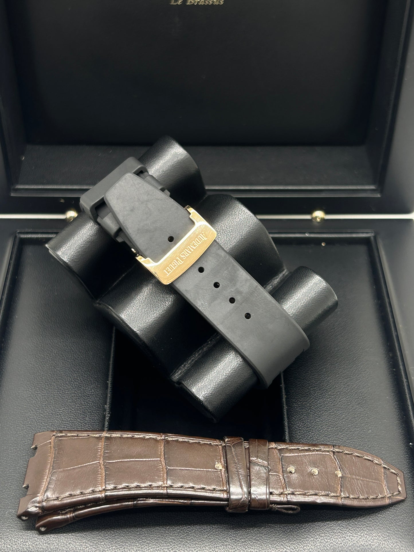 Audemars Piguet Royal Oak Chronograph 41mm - Brown Dial Rose Gold - Ref 26331OR.OO.D821CR.01 - 2021 - Double Straps