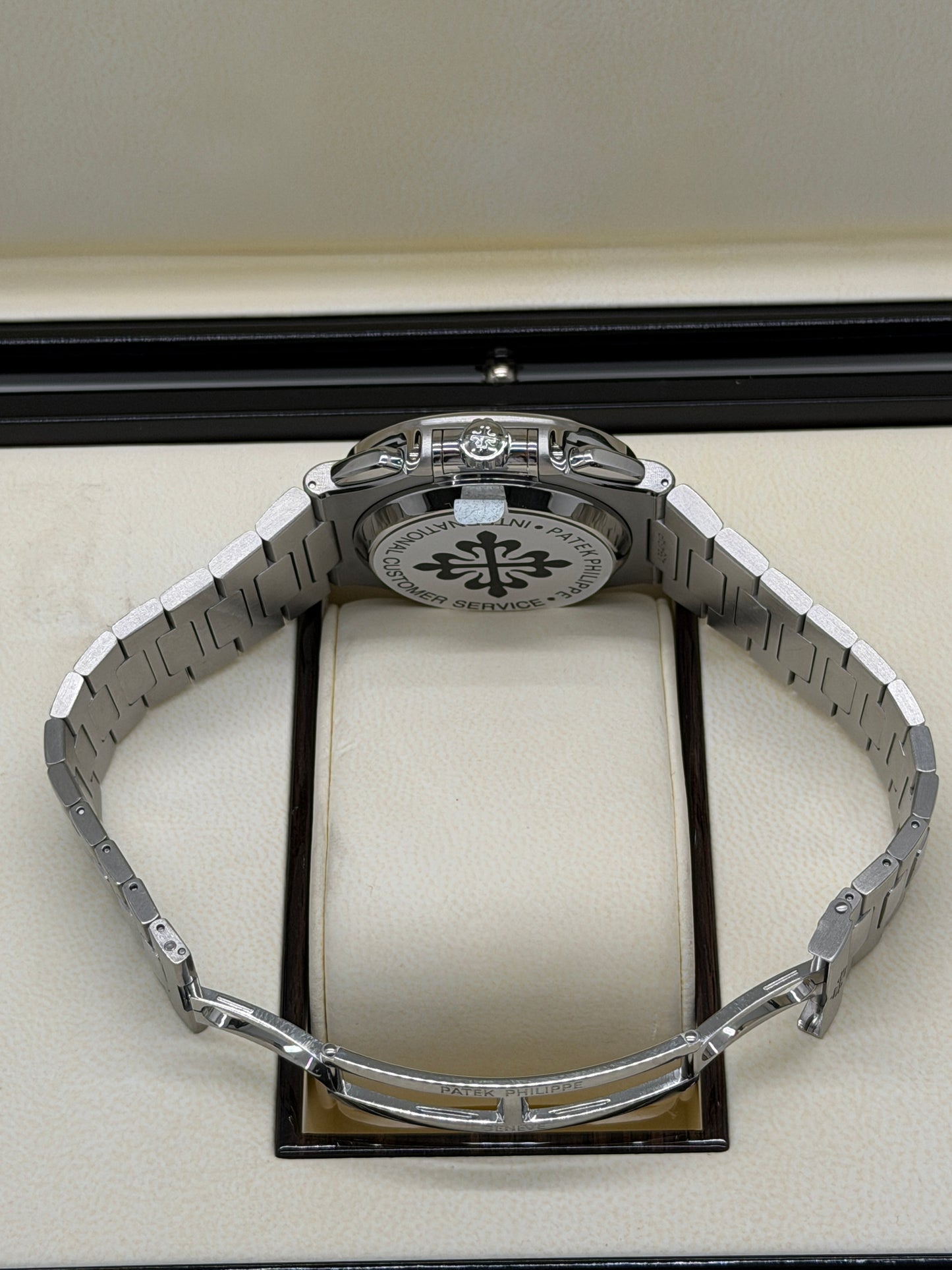 Patek Philippe Nautilus Chronograph - White Dial - Ref 5980/1A-019 - Year 2013 Official PP Service 2026