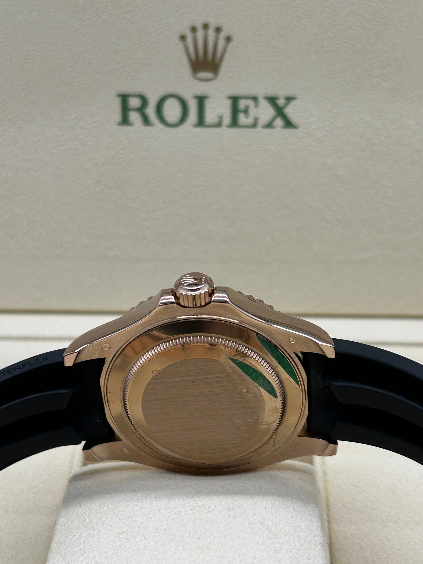 Rolex Yacht-Master 40 Full Pavé Ref 126655 - 18Kt Rose Gold & Diamonds - Year 2020
