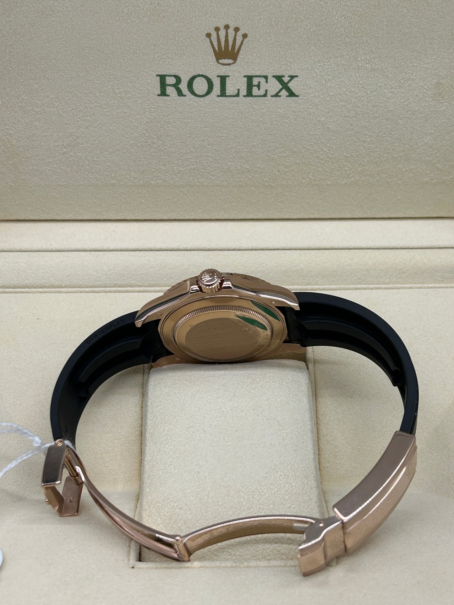 Rolex Yacht-Master 40 Full Pavé Ref 126655 - 18Kt Rose Gold & Diamonds - Year 2020