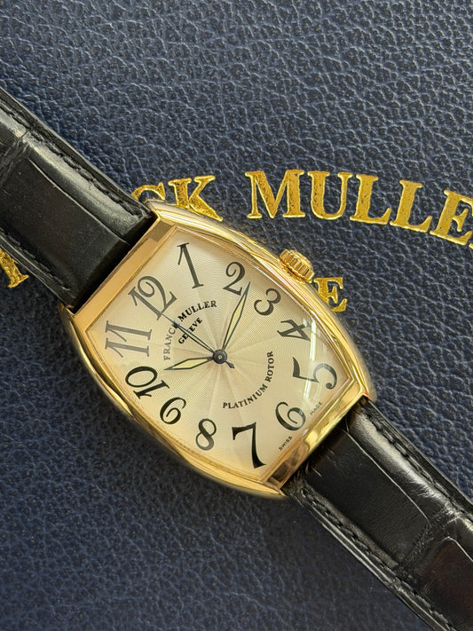 Franck Muller Cintrée Curvex Ref.6850 SC - Yellow Gold - Year 1999