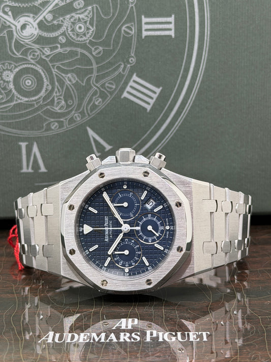 Audemars Piguet Royal Oak Chronograph 39mm Blue Boutique Dial Ref. 25860ST.OO.1110ST.04
