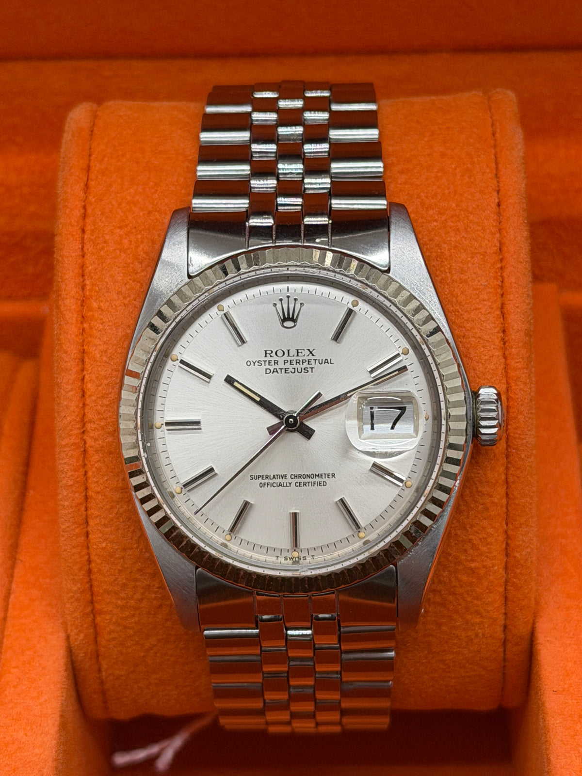 Rolex Datejust 36mm - Ref 1601 - Silver Dial - Year 1974