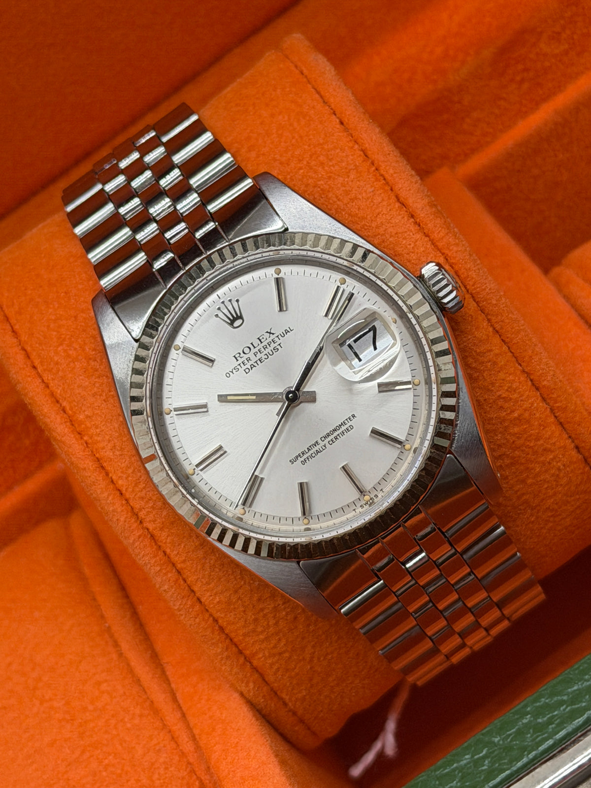 Rolex Datejust 36mm - Ref 1601 - Silver Dial - Year 1974