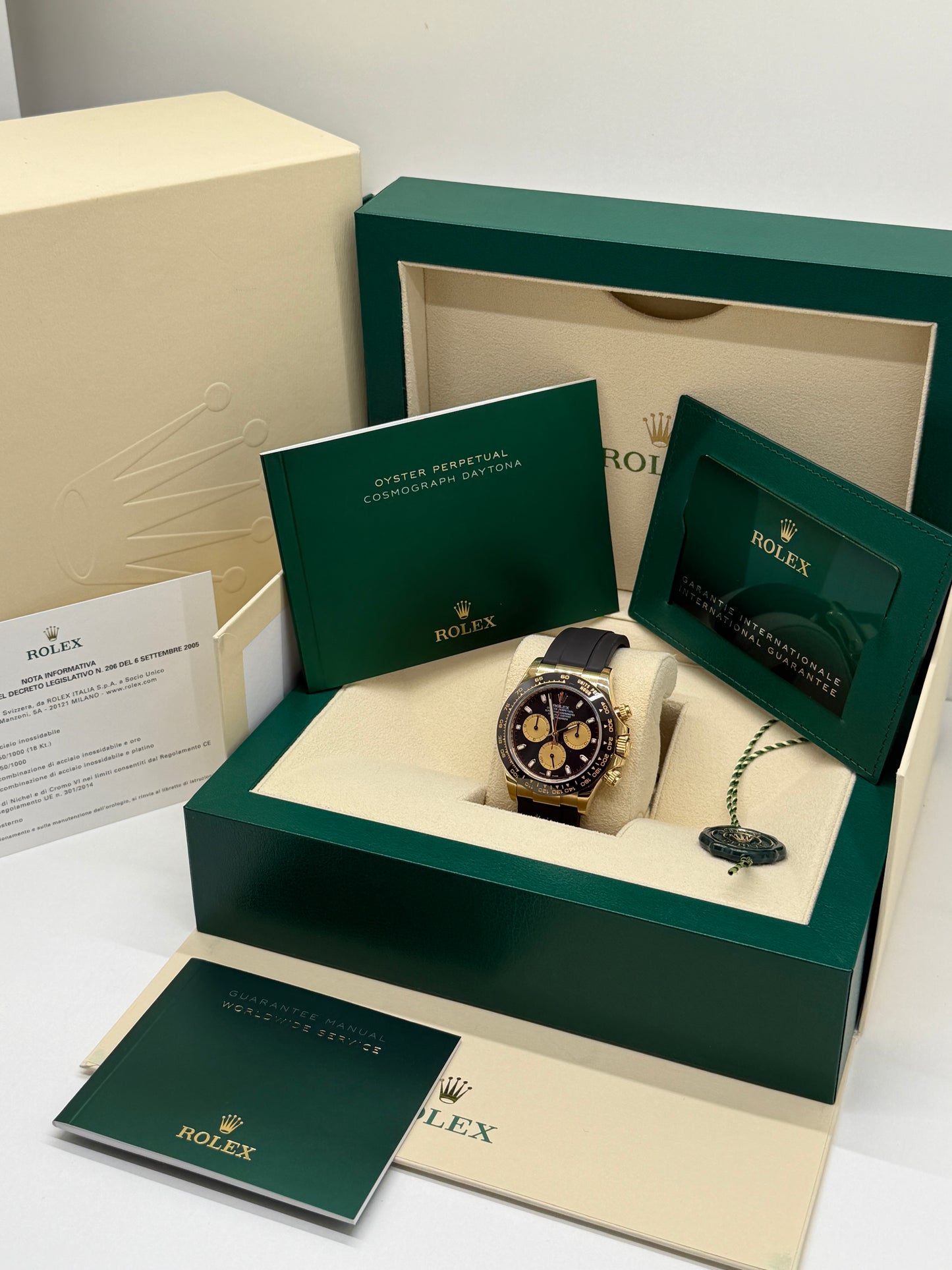 Rolex Daytona Ref.116518LN - Black Newman Dial - Year 2021