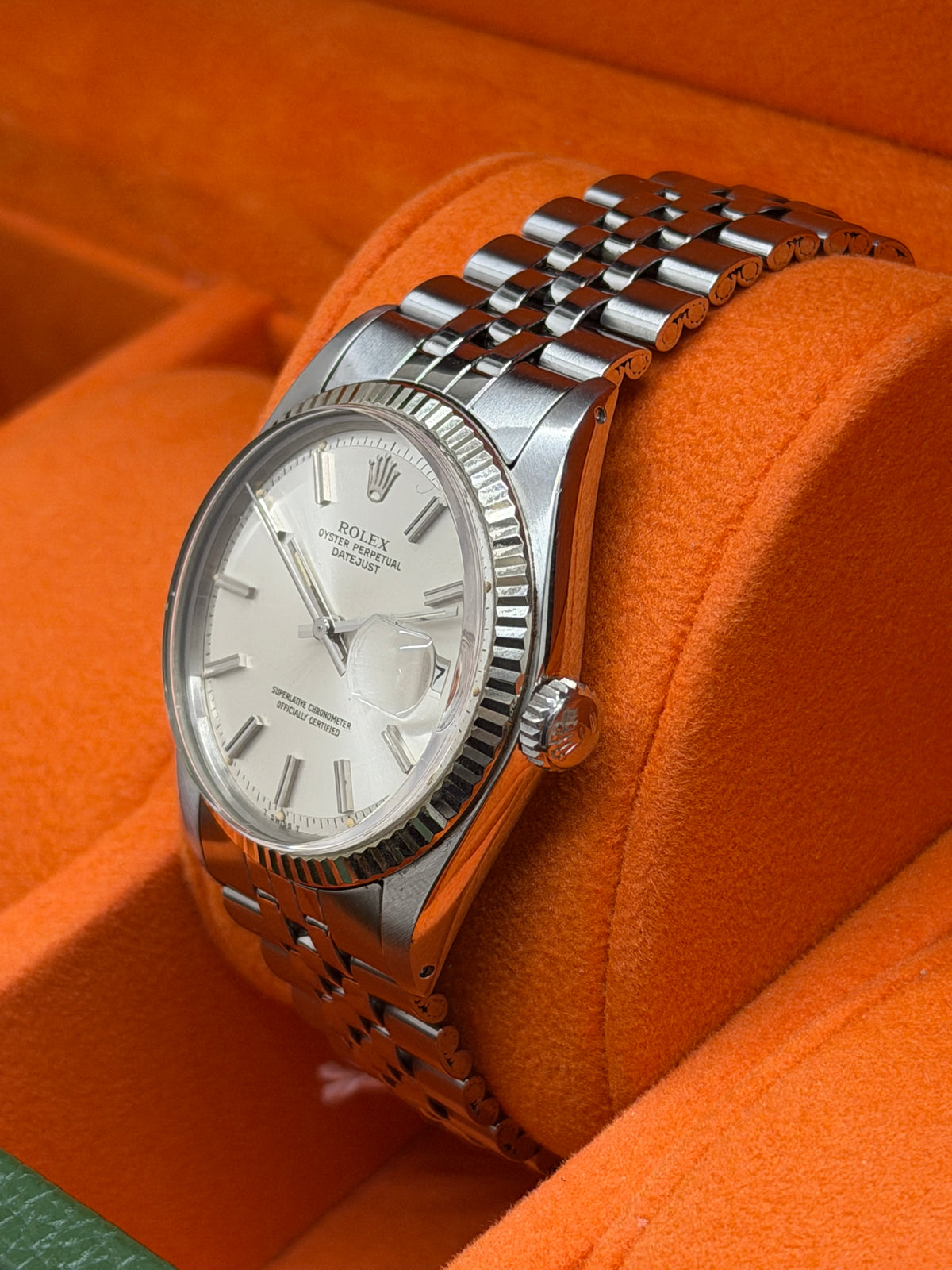 Rolex Datejust 36mm - Ref 1601 - Silver Dial - Year 1974