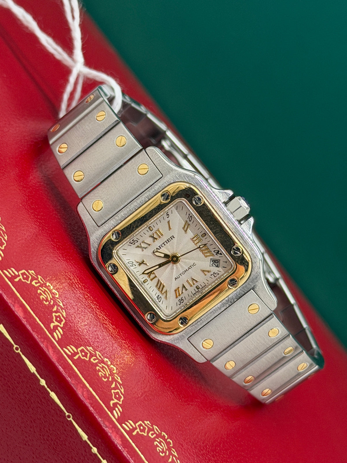 Cartier Santos Galbée Ref.2423 - Yellow Gold & Steel