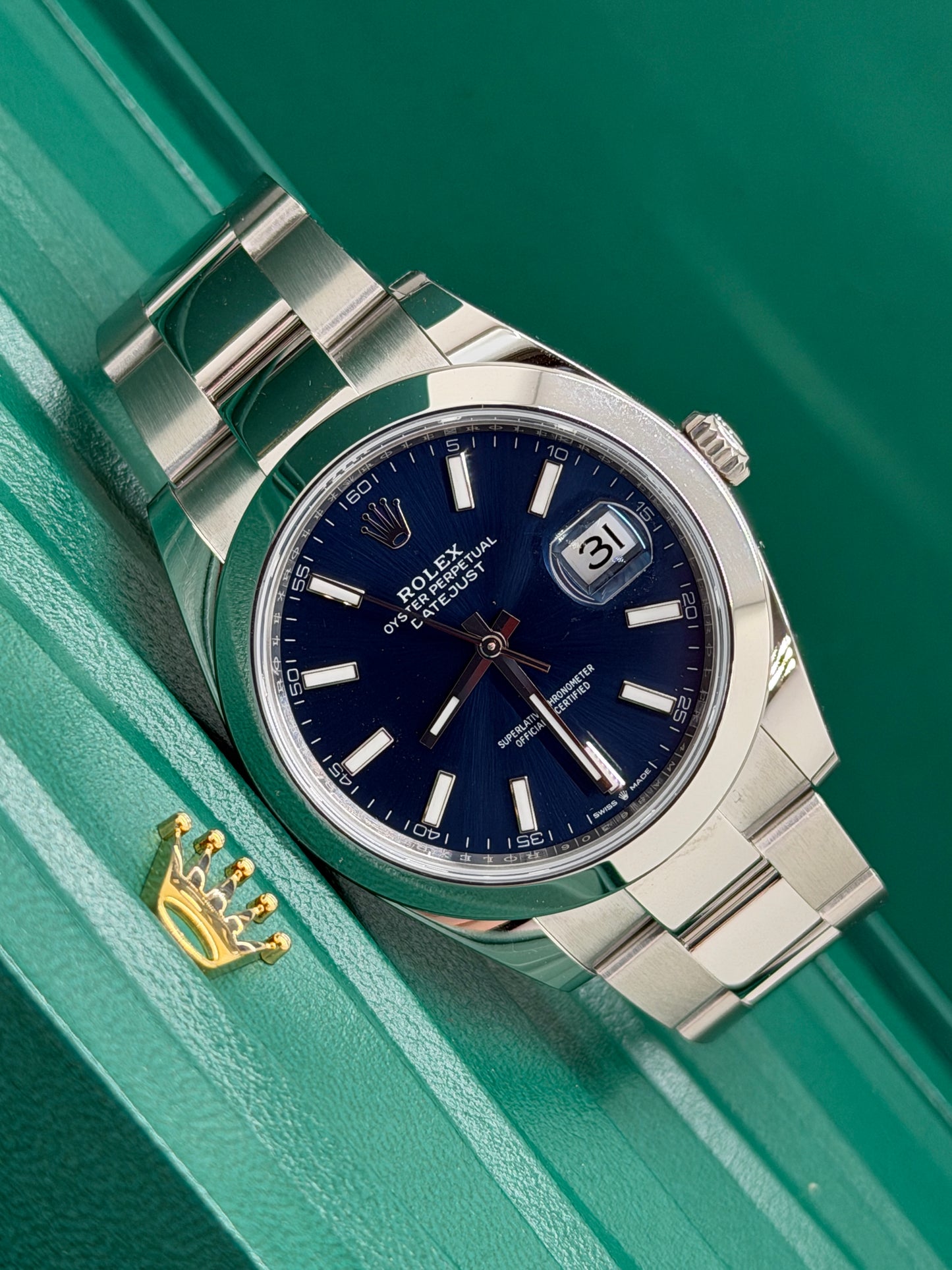 Rolex Datejust 41 - Blue Dial - Ref 126300 - New 2026