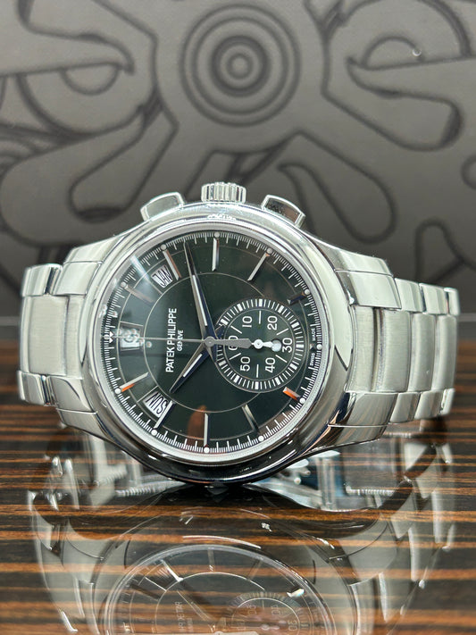 Patek Philippe Annual Calendar Complications - Green Dial - Ref 5905/1A-001 - Year 2021