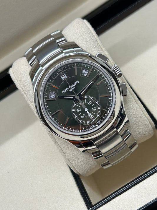 Patek Philippe Annual Calendar Complications - Green Dial - Ref 5905/1A-001 - Year 2021