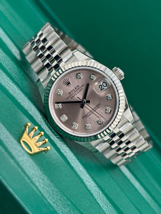 Rolex Datejust 31 - Pink Diamond Dial - Ref 278274 - New 2025