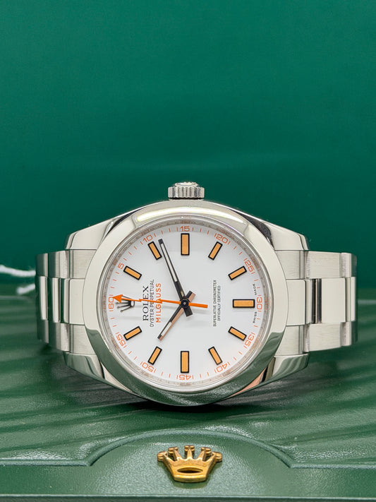Rolex Milgauss - REF.116400GV - White Dial - Year 2011
