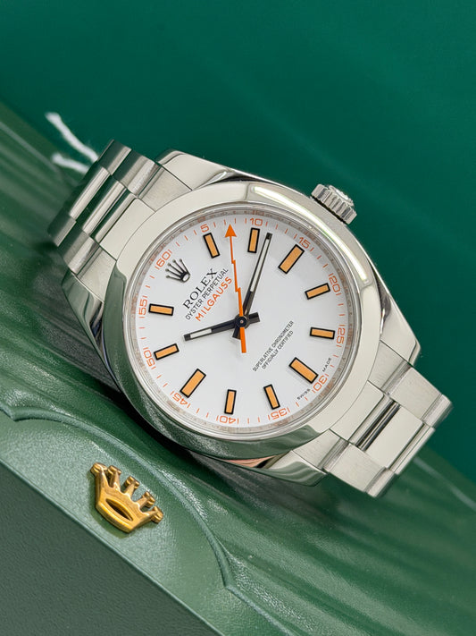 Rolex Milgauss - REF.116400GV - White Dial - Year 2011