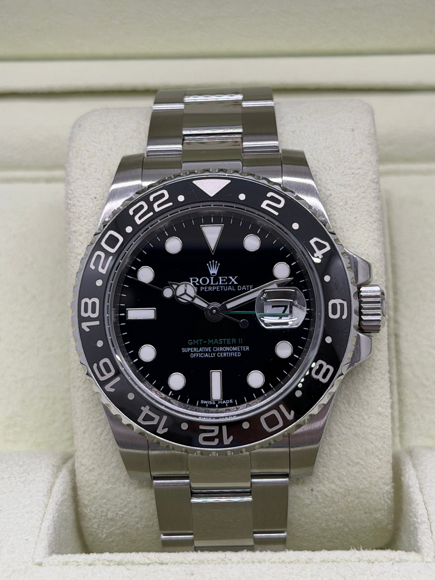 Rolex GMT-Master II - Ref. 116710LN - "Stick Dial" - Year 2009