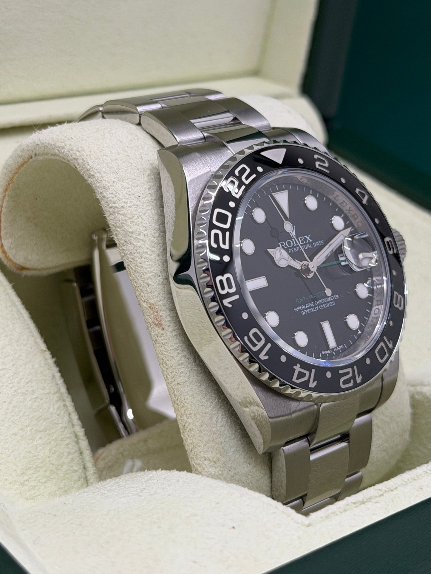 Rolex GMT-Master II - Ref. 116710LN - "Stick Dial" - Year 2009